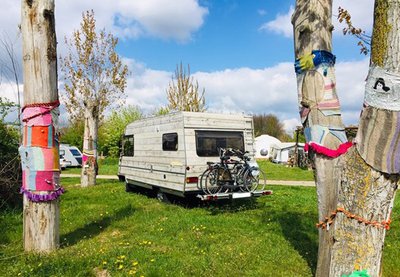 Camping geopend
